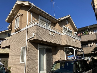 2021/04/28小平市小川町住宅塗装工事