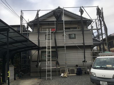 2020/01/22入間市下藤沢住宅塗装工事