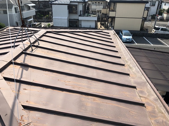 2018/07/25昭島市緑町住宅屋根カバー工事