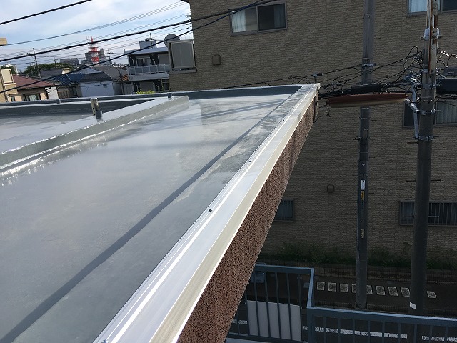 2018/04/25立川市高松町コーポ屋上防水工事