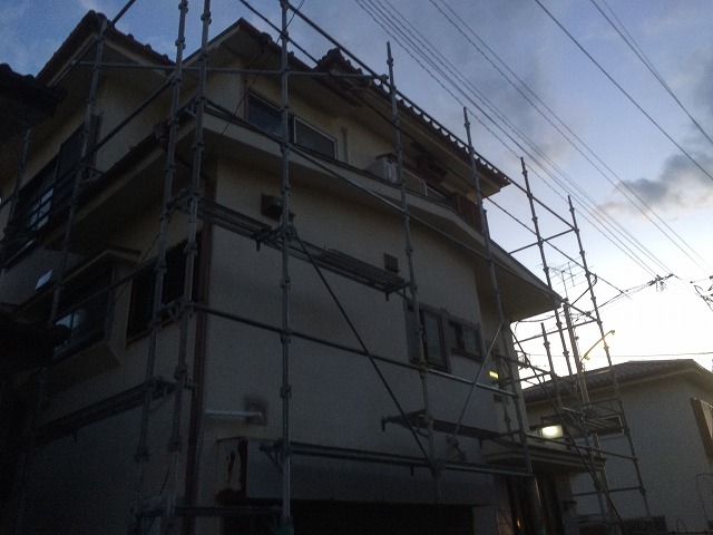 2018/03/09昭島市美堀町住宅塗装工事