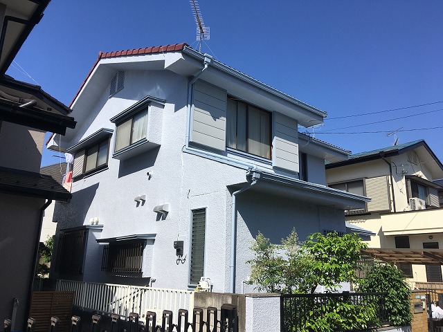 2019/05/30昭島市緑町住宅塗装工事