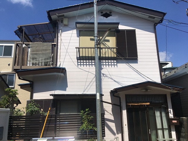 2019/04/20立川市高松町住宅塗装工事