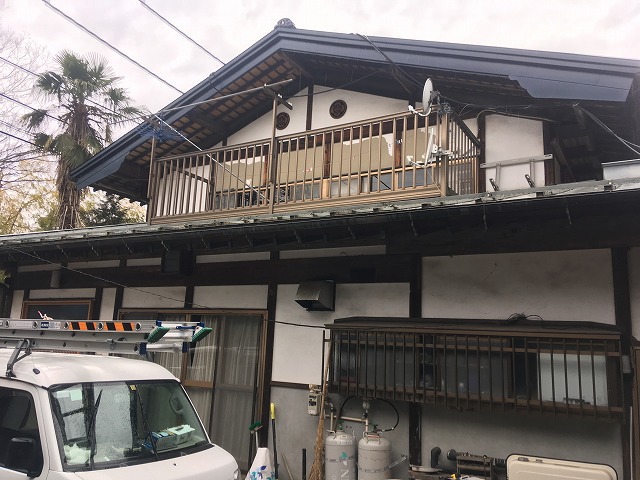 2019/04/10大月市梁川町住宅塗装工事