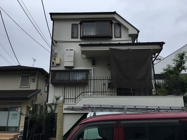 2019/03/12国立市西住宅塗装工事